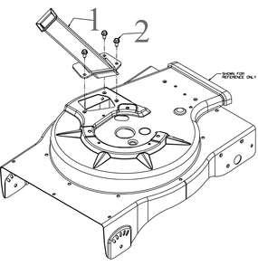 Chipper Chute Diagram and Parts List for CSV050 (24B05MP710)(2019) Cub Cadet Chipper Shredder